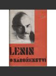 Lenin o náboženství (levicová literatura) - náhled