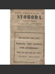 Svoboda. Politický časopis. Ročník VI./1872 (levicová literatura) - náhled