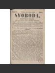 Svoboda. Politický časopis. Ročník II./1868 (levicová literatura) - náhled