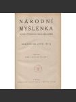 Národní myšlenka, revue českého nacionalismu, ročník VIII./1930-1931 (levicová literatura) - náhled