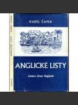 Anglické listy (cestopis, Velká Británie, exilové vydání; ilustrace Karel Čapek) - náhled