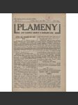 Plameny, ročník II./1909-1910 (List sloužící osvětě a vzdělání lidu) - náhled