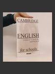 Cambridge English for schools. Grammar & vocabulary 1 - náhled