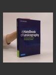 A Handbook of Lexicography - náhled