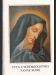Úcta k sedembolestnej Panne Márii - náhled