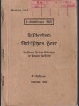 Taschenbuch britisches heer - bestimmt für den gebrauch der truppe im felde : vom 15.4.43 - náhled