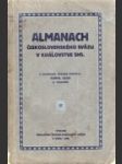 Almanach československého sväzu v kráľovstve SHS  - náhled