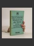 Der critische Musicus an der Spree. Berliner Musikschrifttum von 1748-1799 : eine Dokumentation - náhled