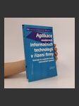 Aplikace moderních informačních technologií v řízení firmy : nástroje ke zvyšování kvality informačních systémů - náhled