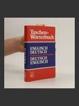 Taschen-Wörterbuch: Englisch/Deutsch -Deutsch/Englisch - náhled