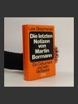 Die letzten Notizen von Martin Bormann - náhled