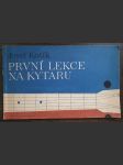 První lekce na kytaru - náhled