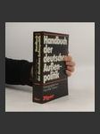 Handbuch der deutschen Aussenpolitik - náhled