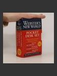 Webster's New World Dictionary, Thesaurus, Style Guide Pocket Desk Set - náhled