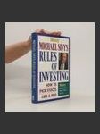 Michael Sivy's Rules of Investing How To Pick Stocks Like a Pro - náhled