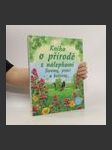 Kniha o přírodě s nálepkami : stromy, ptáci a květiny - náhled