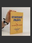 Stavební právo. Díl 1., Stavební právo veřejné - náhled