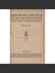 Odborové sdružení českoslovanské, ročník XV./1911 [Statistický časopis a ústřední orgán českoslov. odborových a vzdělávacích spolků] odbory - náhled