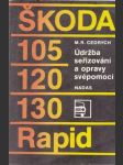 Škoda 105. 120, 130, Rapid - údržba, seřizování a opravy svépomocí - náhled