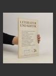 Literatur und Kritik 24 - náhled