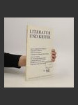 Literatur und Kritik 61 - náhled