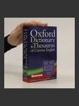 Oxford Dictionary and Thesaurus of Current English - náhled