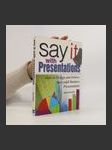 Say it with presentations - náhled