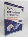 Vzory rozhodnutí a usnesení podle nového správního řádu od 1. 1. 2006 - náhled