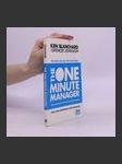 The one minute manager : increase productivity, profits and your own prosperity - náhled