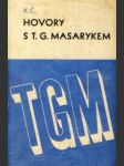 Hovory s T. G. Masarykem - náhled