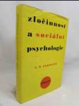 Zločinnost a sociální psychologie - náhled