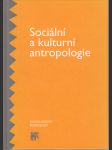 Sociální a kulturní antropologie - náhled