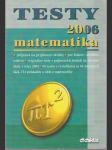 Testy 2006 matematika - náhled
