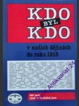 Kdo byl kdo - kolektiv autorů - náhled