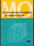 36. Ročník matematické olympiády - náhled