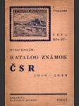 Katalog známok ČSR 1918-1947 - náhled