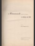 Almanach Spoločnosti Ježíšovej na Jubilejný rok 1940 - náhled