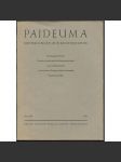 Paideuma. Mitteilungen zur Kulturkunde; Band XIII (1967) = Festschrift Herman Baumann als Festgabe zur Vollendung seines 65. Lebensjahres [časopis, etnografie] - náhled