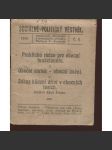 Sociálně-politický věstník, číslo 3./1919. Vzdělávací, informační a propagační příručky - náhled