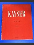 Kayser /Housle : 36 etud I.,II.,III., Op.20 - náhled