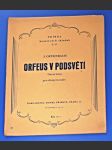 Offenbach / noty :Housle + housle : Orfeus v podsvětí - náhled