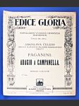Paganini / noty : Housle + klavír : Adagio a Campanella, Op.7 - náhled