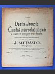 Vašatko / noty : Housle + housle : Dueta na housle - České národní písně v snadném slohu na dvoje housle - náhled