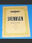 Svendsen / noty :  Housle + Klavír : Romanze,.Op.26 - náhled