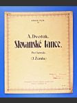 Dvořák / noty : Housle - Slovanské tance , Op.46 - náhled