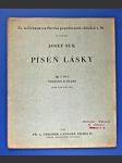 Suk / noty : Housle + Klavír - Píseň lásky, Op.7 no.1 - náhled