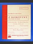 Smetana / noty : Housle + Klavír : Z domoviny., Op.44 - náhled