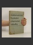 Matematické, fyzikální a chemické tabulky pro střední školy - náhled