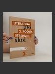 Literatura pro 2. ročník středních škol : zkrácená verze. Pracovní sešit - náhled