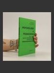 Psychologie a pedagogika pro 3. ročník středních zdravotnických škol a pro obory sociální - náhled